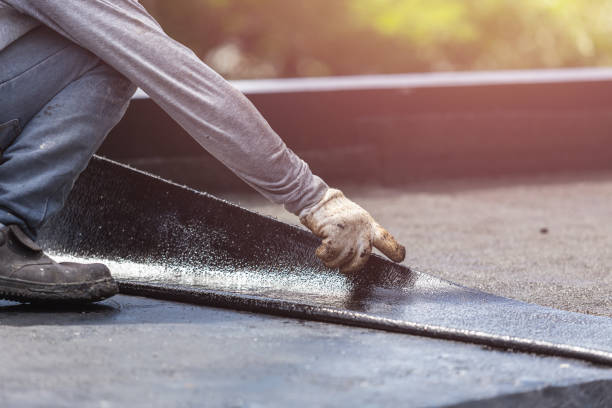 Professional Waterproofing technician working in Mansfield, PA